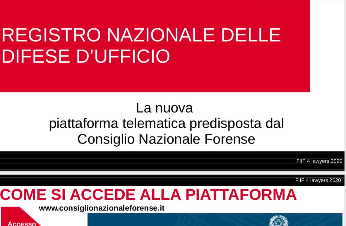 Difese di Ufficio – Breve tutorial